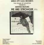 Sammie Relford* - We Are Stronger Together